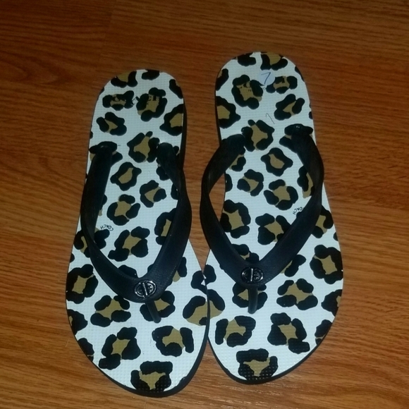 Coach Shoes - Coach flip flops!